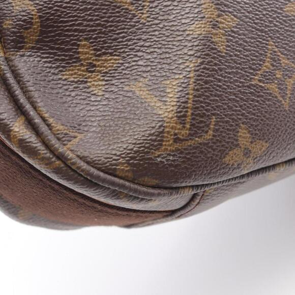 LOUIS VUITTON Brown Monogram Coated Canvas Messenger Shoulder Bag - Picture 9 of 10